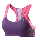 Moving Comfort Women's Charity Bra, Grape Soda, 34C