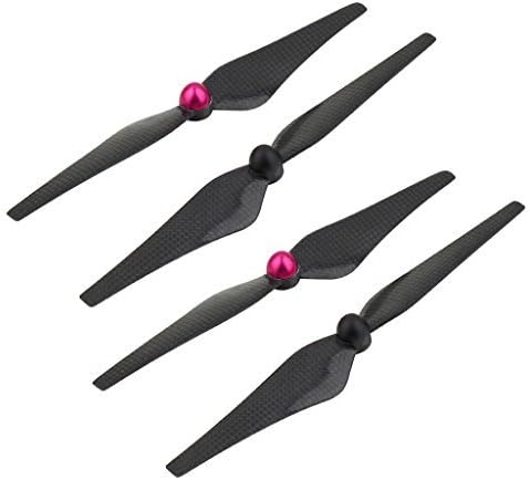 Wmicro 9" 9443 Propeller Prop Protector Guard Bumper + 2 Pair 9443 Carbon Fiber Self-Tightening Propeller Prop CW CCW For DJI Phantom 1 FC40 2 Vision Vision+