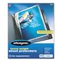 Wilson Jones Heavy Weight Top-Loading Sheet Protectors, Letter Size, Clear, 100 Sleeves per Box (W21411)