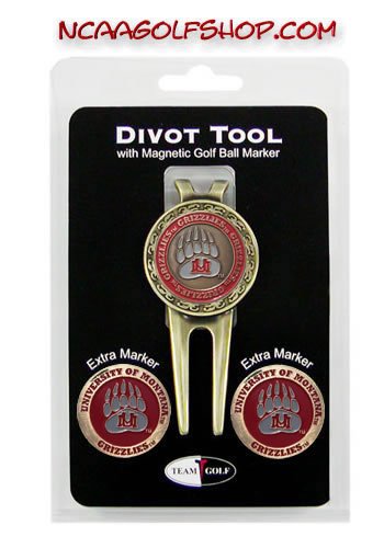 Montana Grizzlies Divot Tool Ball Marker Set Tg3