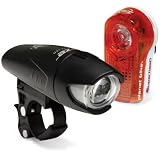 Planet Bike 3040 Superflash Tail Light and Blaze Headlight Light Set