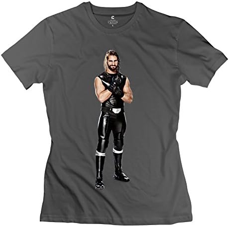 Lule'x Seth Rollins Women's Tees,DeepHeather 100% Cotton T-shirts Medium
