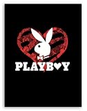 Playboy - Fleece Blanket (Red Bunny) (Size: 59