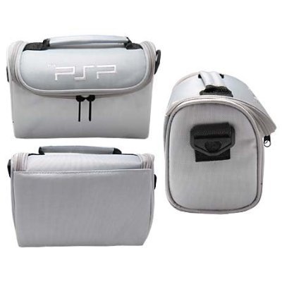 Sony PSP Accessories, Premium Gray Soft Padded