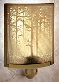 Woodland Sunbeams Lithophane Night Light