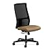 HON HONIWM1NHMAI49T Ignition Mid-Back Work Chair, No Arms, Mesh Back, Swivel-Tilt Control, Sable Brown Fabric, Black Frame