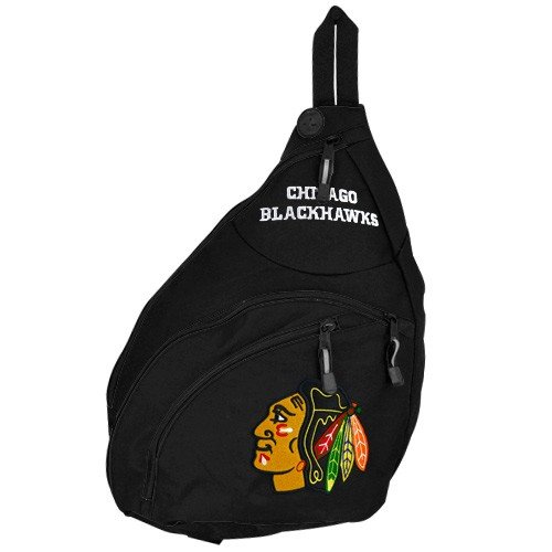 Concept One Chicago Blackhawks Sling Bag (Black)