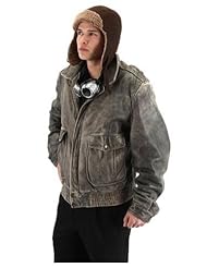 From Amazon.com. Click for details:
 Apparel: Lined Aviator Hat (Standard) - Elope Apparel: Lined Aviator Hat (Standard) - Elope