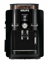                     						KRUPS EA8250001 Espresseria Full Automatic Espresso Machine with Built-in Conical Burr Grinder, Black