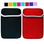 Notebook Neoprene Reversible Sleeve Case for 10" 11.6", 12" 13" 14" 15 Inch Laptop Sleeve Notebook Sleeve (Many Color Available)