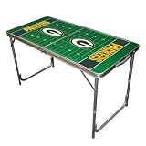 Tailgate Toss TTABLE-111 2 ft. x4 ft. Green Bay Packers Tailgate Table