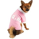 Companion Road Pink Rugby Shirt for Dogs Large