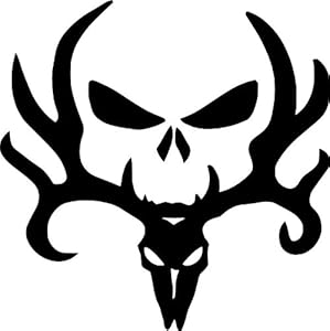 Amazon.com: JP Vinyl Design - Bone Collector Logo -Vinyl Decal - 8