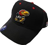Kansas Jayhawks Fitted Stretch Hat by The Game
