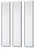 LC Design Company Set of 3 Rectangular Bevelled Edge Mirrors