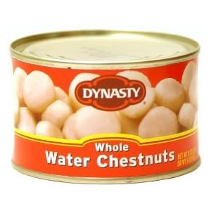 Dynasty Whole Water Chestnuts 8 Oz. by Dynasty