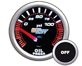 Tinted Oil Pressure Gauge
