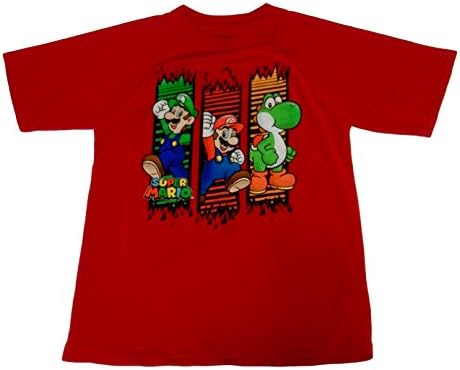 Licensed Super Mario Red T-Shirt, Size M (8)