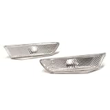 03-07 Infiniti G35 Coupe Front Bumper Side Marker Lights - Clear by Empire Covers