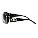 CG Eyewear Rhinestone Studded Narrow Rectangular Designer Fashion Sunglasses ...