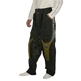 2 PIECE BONUS PACK: PROTO Mens Black Motocross Racing Pants with Mesh Lining & Adidas Toque / Hat -Size: XL