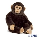 Webkinz Signature Smaller Size Chimpanzee September 2010 Release + 1 Free Pack Series 3 Trading Cards