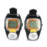 State-of-the-art Fashionable Wristwatch Walkie Talkie Spy Wrist Watch--Auto Channel Scan--LCD displ