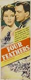 The Four Feathers Poster Insert B 14x36 Alexander Knox John Clements Ralph Richardson