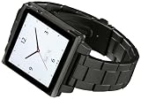 HEX HX1026-GNMT Vision Metal Watch Band for iPod Nano 6G (Gunmetal)