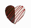 Pawsitively Gourmet Velvet Hearts Cookies for Dogs (Pack of 20)