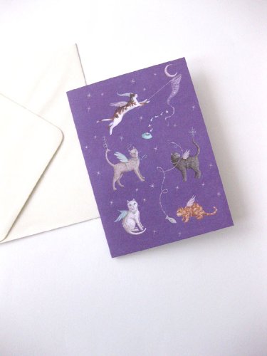 Angel Cats all occasions greeting card [Office
