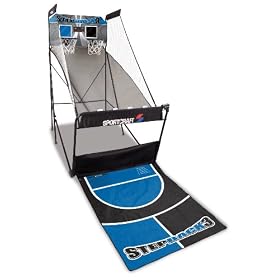 Click here to buy Sportcraft Step Back 3 Electronic Arcade Basketball Game.