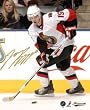 Jason Spezza Signed 8X10 Unframed - White Action-V