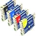 Multipack x1 Set of 4 Compatible Printer Ink Cartridges For Stylus SX200, SX205, SX400, SX405, SX105, S20, SX100, SX110, SX115, SX209, SX210, SX215, SX410, SX415, SX515W, SX600FW, BX300F, BX310FN, BX600FW, B40W, Printer Inks Latest Version Chip Double Capacity In Stock Same Day Despatch
