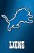 Detroit Lions (Logo) Sports Poster Print - 24