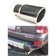 Stainless steel exhaust tip w/ polish finish - Toyota 4Runner 03-08