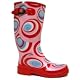 New Red Pink Festival Wellies Wellington Boots