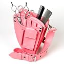 Roo Funky Hairdressing Pouch - Leather Pink Sherbert Mini Style
