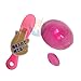 3 Pack of Pink Natural Soft Gel Silicone Blackhead Dead Skin Remover Cleaner Pad