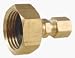 Anderson Metals Corp Inc 57422-1204 Ice Maker Union