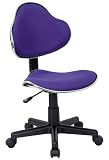 Task Office Chair with Purple Fabric - BT-699-PURPLE-GG