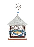 Outdoor Living : Kathy Hatch Blue Crab Collection Metal Birdfeeder
