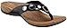 Vionic Women's Black Patent with Orthaheel Eve 8 B(M) US