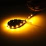 2X Tira Luz 15 LED Naranja Impermeable 30CM para Coche Decoraci�n