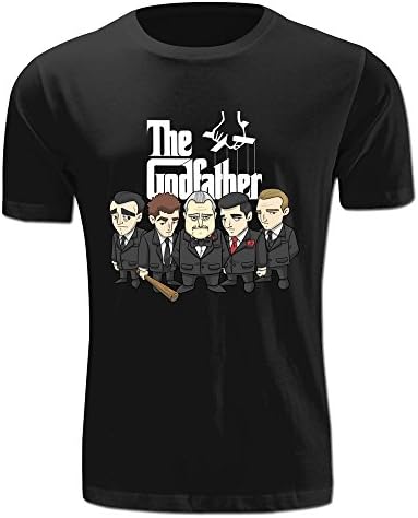 ThaiJi Men's The Godfather Logo Shirt L Black