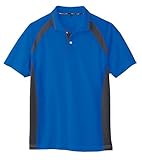 CO-COS コーコス 吸汗速乾半袖ポロシャツ AS-1627 6 ブルー 4L