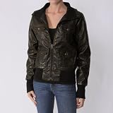Soho Babe Womens Four Pocket Style PU Jacket