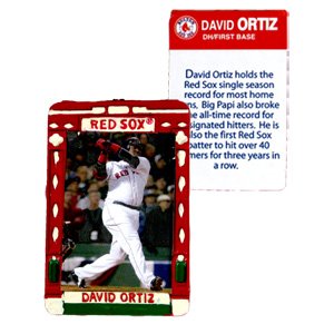 Boston Red Sox - David Ortiz Photo Ornament Big Papi