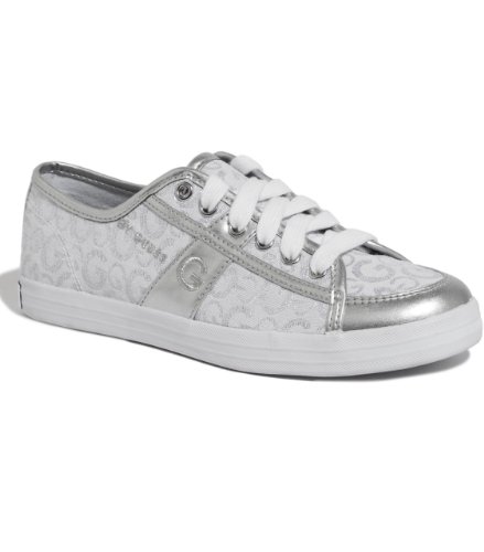 G by GUESS Leola Sneaker, WHITE FABRIC (6 1/2) G by GUESS Leola Sneaker, WHITE FABRIC (6 1/2)