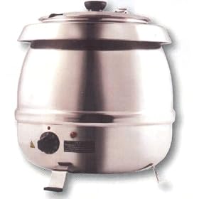 Maximmum MSS12 12 Quart Stainless Steel Exterior Soup Kettle/Warmer